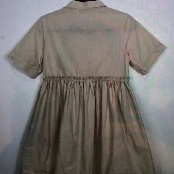 Classic Tan Kids Dress - Picture 1 of 3
